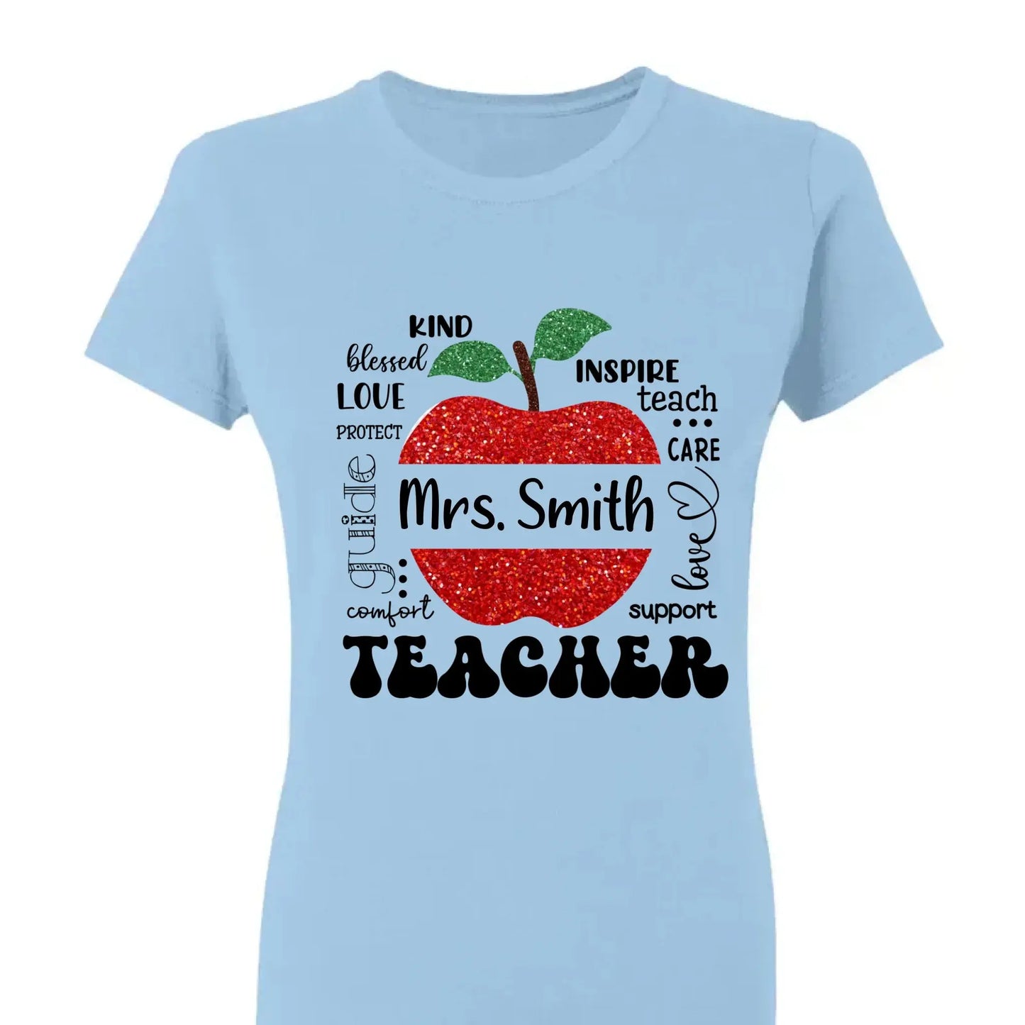 Blessed To Be Called Teacher Typography Boho - Personalized T-shirt, Back To School Gift For Teacher From Student Ezcustomize