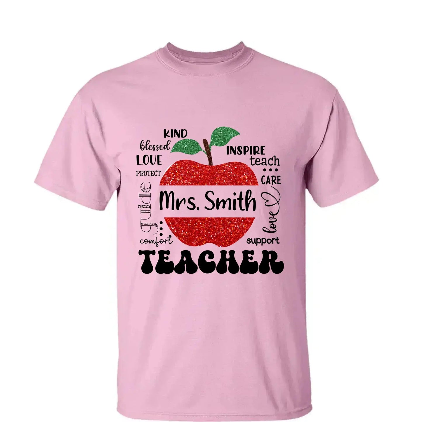 Blessed To Be Called Teacher Typography Boho - Personalized T-shirt, Back To School Gift For Teacher From Student Ezcustomize