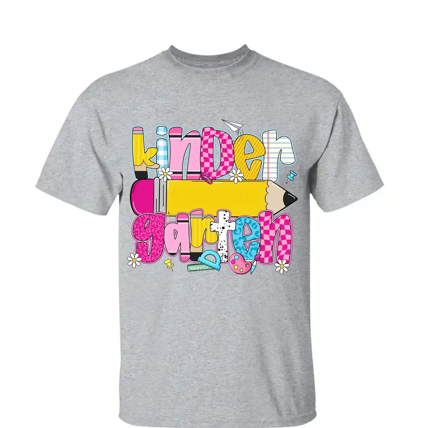 Retro Coquette Pencil Back to School Shirt – Personalized T-shirt/Sweater/Hoodie - 1st Day Outfit for Teachers Ezcustomize