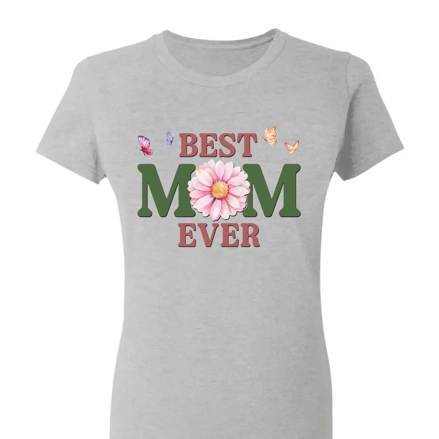 A Mom Blooms Like a Butterfly – Personalized Custom Shirt, Beautiful Gift for Mom on Mother’s Day or Birthday Ezcustomize
