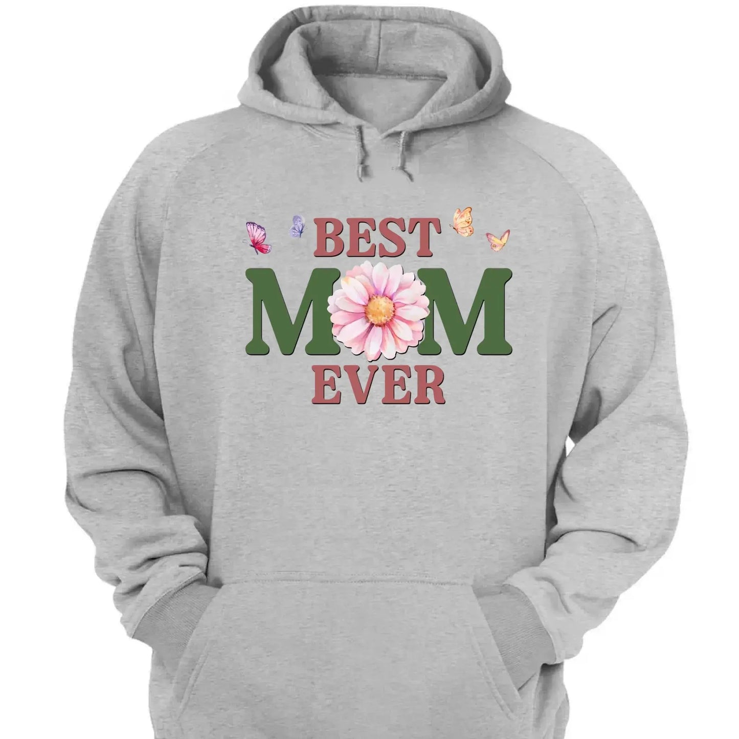 A Mom Blooms Like a Butterfly – Personalized Custom Shirt, Beautiful Gift for Mom on Mother’s Day or Birthday Ezcustomize