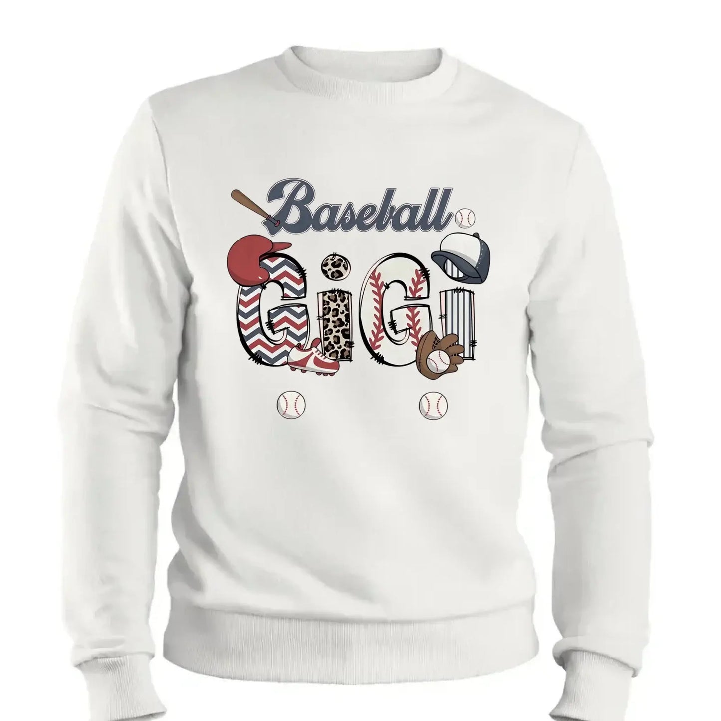 Baseball Grandma Custom Kid Names - Personalized Shirt/Hoodie - Gift for, Grandma, Mom, Gigi, Sports Lovers, Proud Baseball Moms Ezcustomize