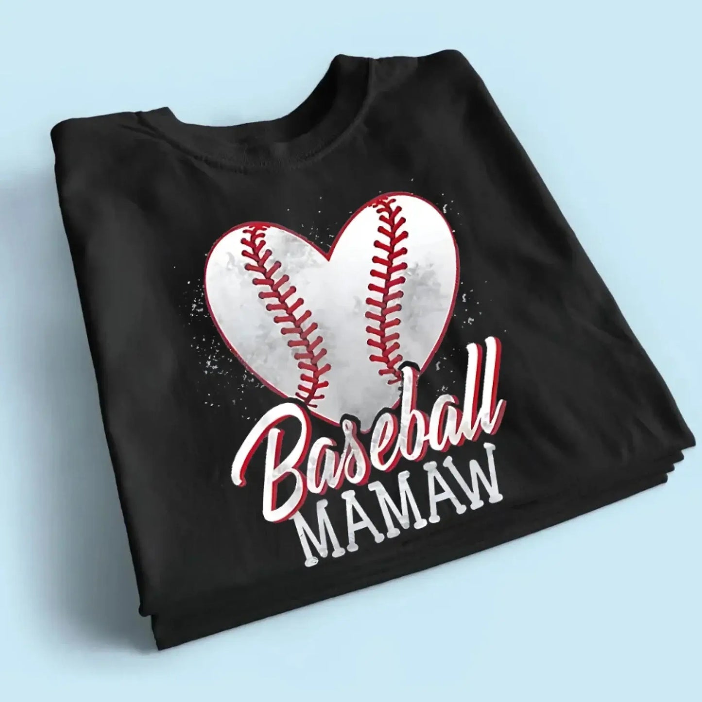 Baseball Grandma Heart Shirt – Personalized T-Shirt – Custom Gift for Proud Sports Grandmas with Kids’ Names Ezcustomize