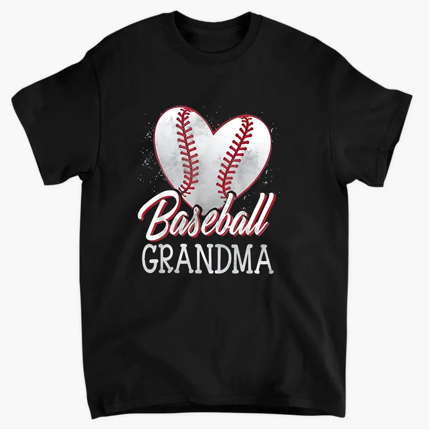 Baseball Grandma Heart Shirt – Personalized T-Shirt – Custom Gift for Proud Sports Grandmas with Kids’ Names Ezcustomize