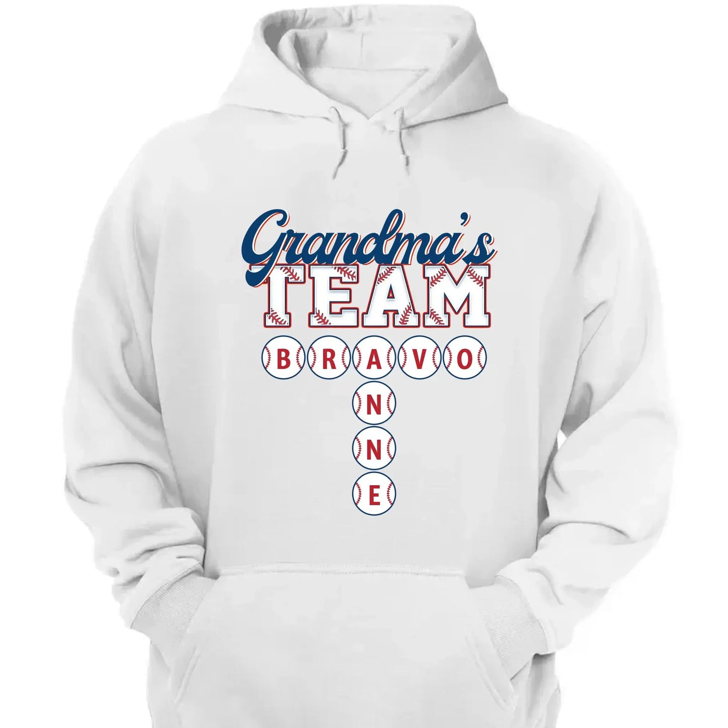 Baseball Grandma's Team Crossword Puzzle Art – Personalized Shirt, Custom Gift for Proud Baseball Grandmas Ezcustomize