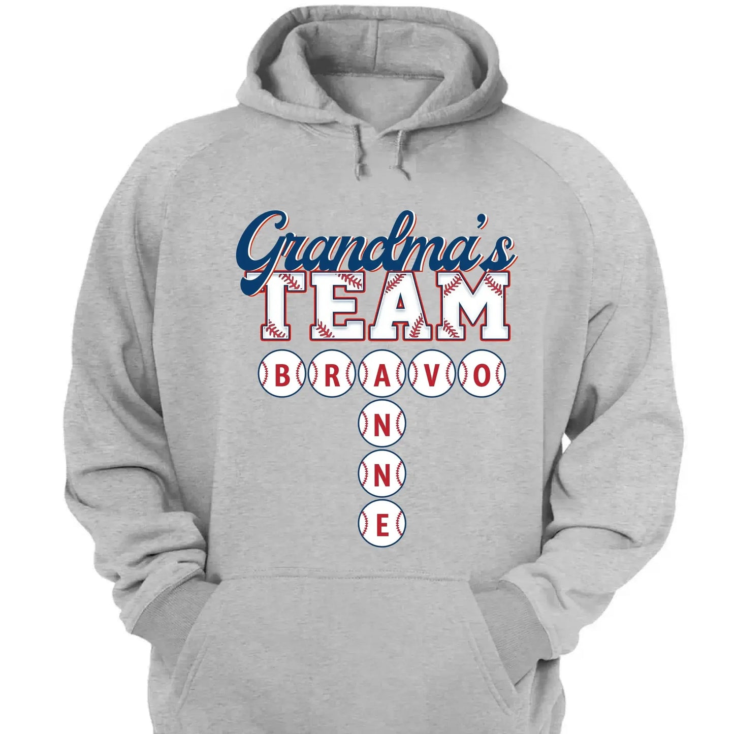 Baseball Grandma's Team Crossword Puzzle Art – Personalized Shirt, Custom Gift for Proud Baseball Grandmas Ezcustomize