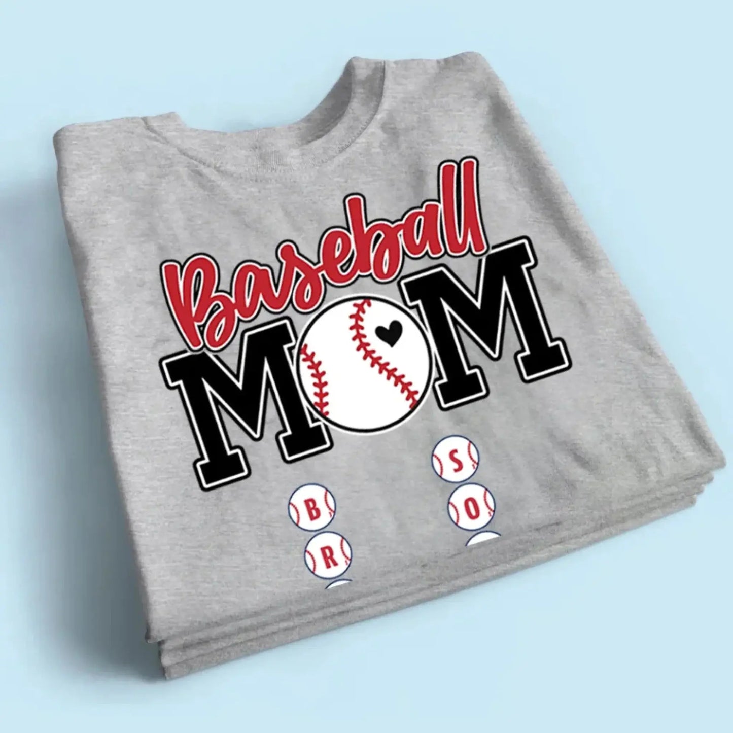 Baseball Mom & Grandma Crossword Puzzle Art – Personalized Shirt, Custom Gift for Proud Baseball Moms and Grandmas Ezcustomize
