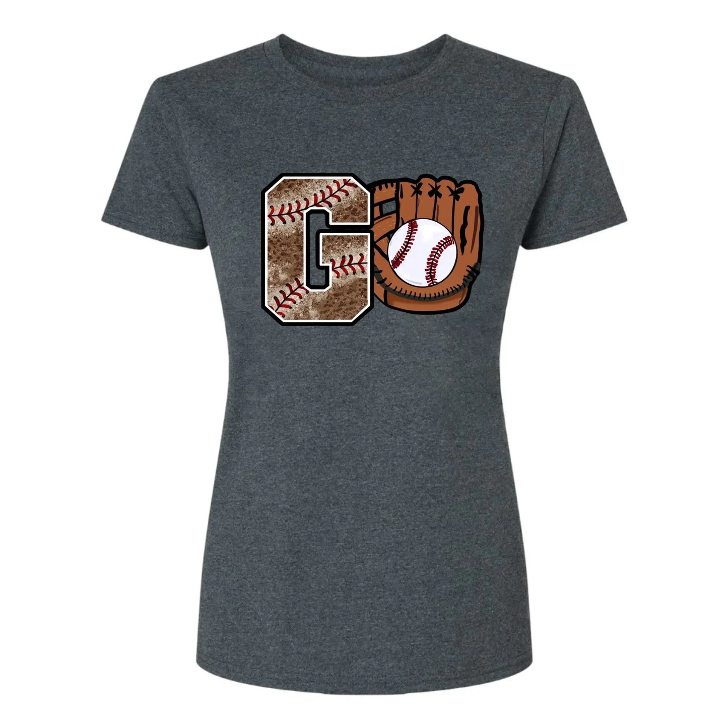 Baseball/Softball GoGo School Spirits Design - Personalized Custom T Shirt - Birthday, Loving, Funny Gift for Teacher, Kindergarten, Preschool, Pre K, Paraprofessional Ezcustomize