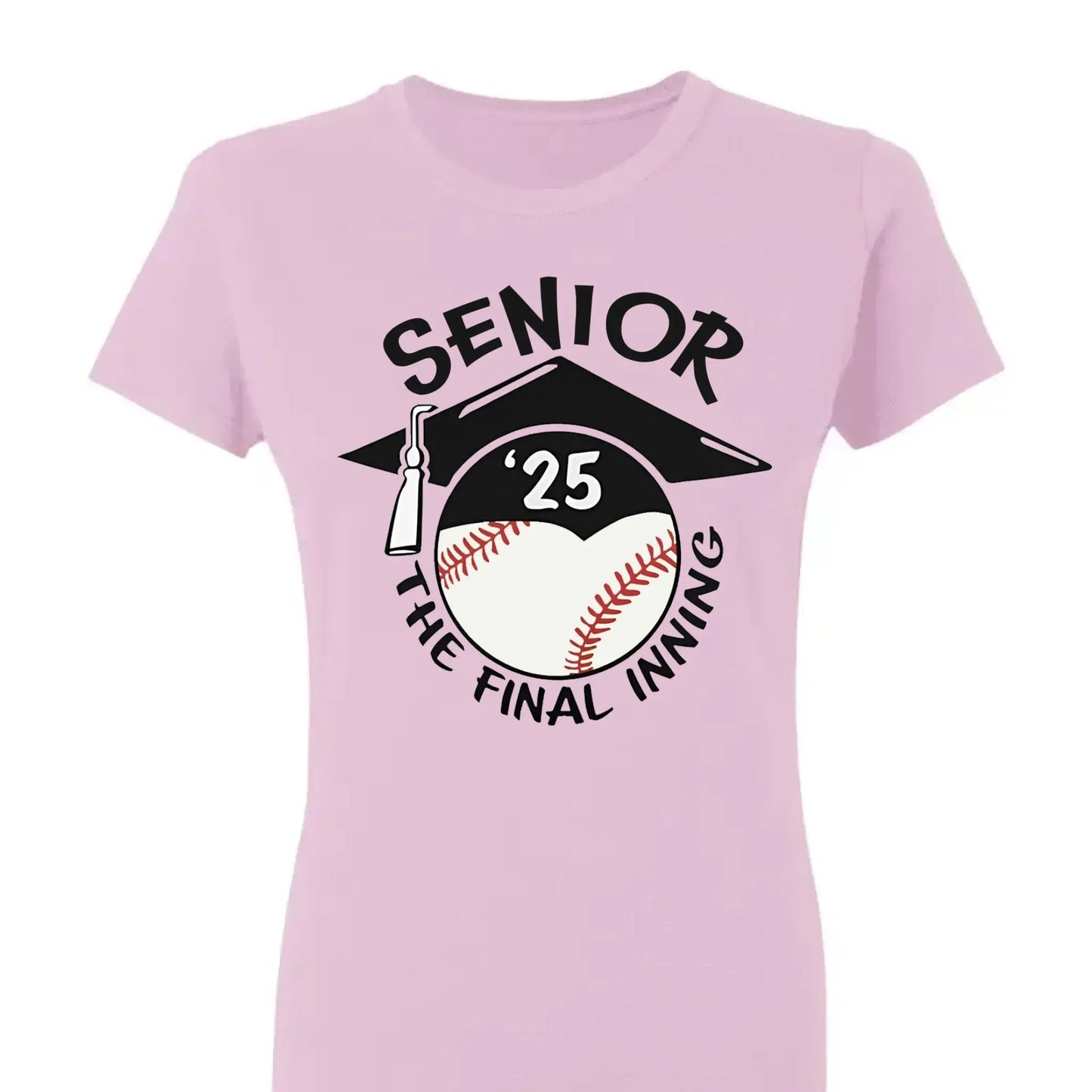 Baseball/Softball Senior 2025 Family Shirt – Personalized T-Shirt – Custom Graduation Gift for Proud Baseball Families Ezcustomize