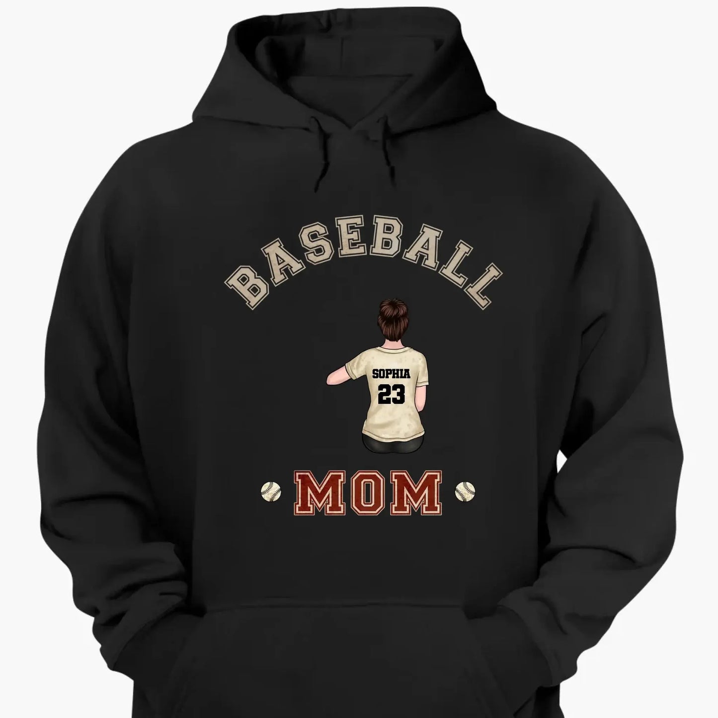 Baseball & Softball Grandma Heart Shirt – Personalized T-Shirt – Custom Sports Shirt for Proud Grandmas on Game Day or Mother’s Day Ezcustomize