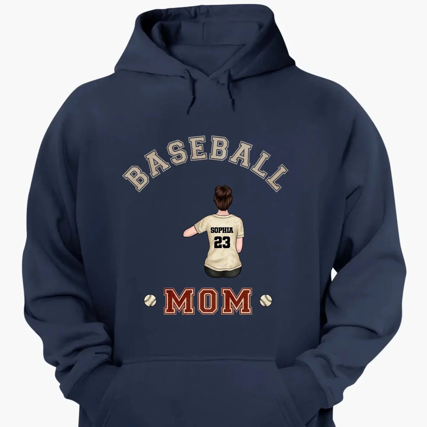 Baseball & Softball Grandma Heart Shirt – Personalized T-Shirt – Custom Sports Shirt for Proud Grandmas on Game Day or Mother’s Day Ezcustomize