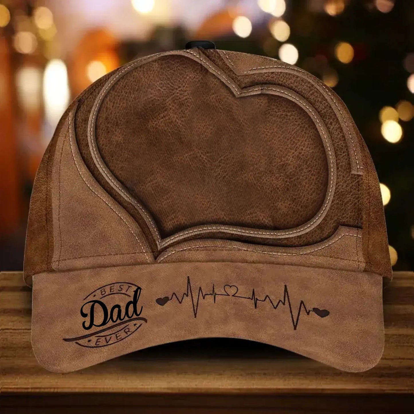 Best Dad Ever Personalized Classic Cap – Custom Father's Day Gift for Dad, Papa, Grandpa, Daddy, Dada Ezcustomize