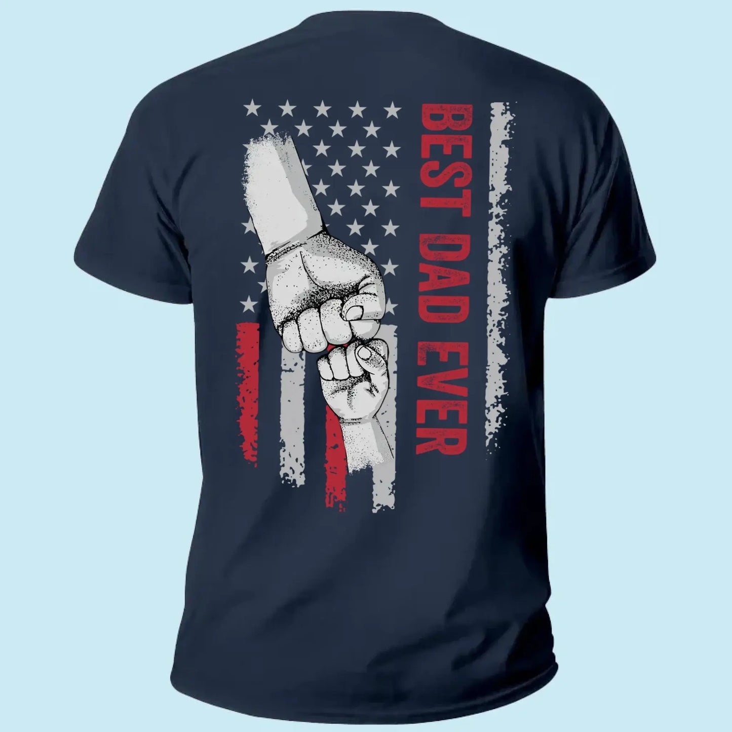 Best Grandpa Ever Shirt – Personalized T-Shirt/Hoodie – Custom Father’s Day Gift for Dad/Grandpa Ezcustomize