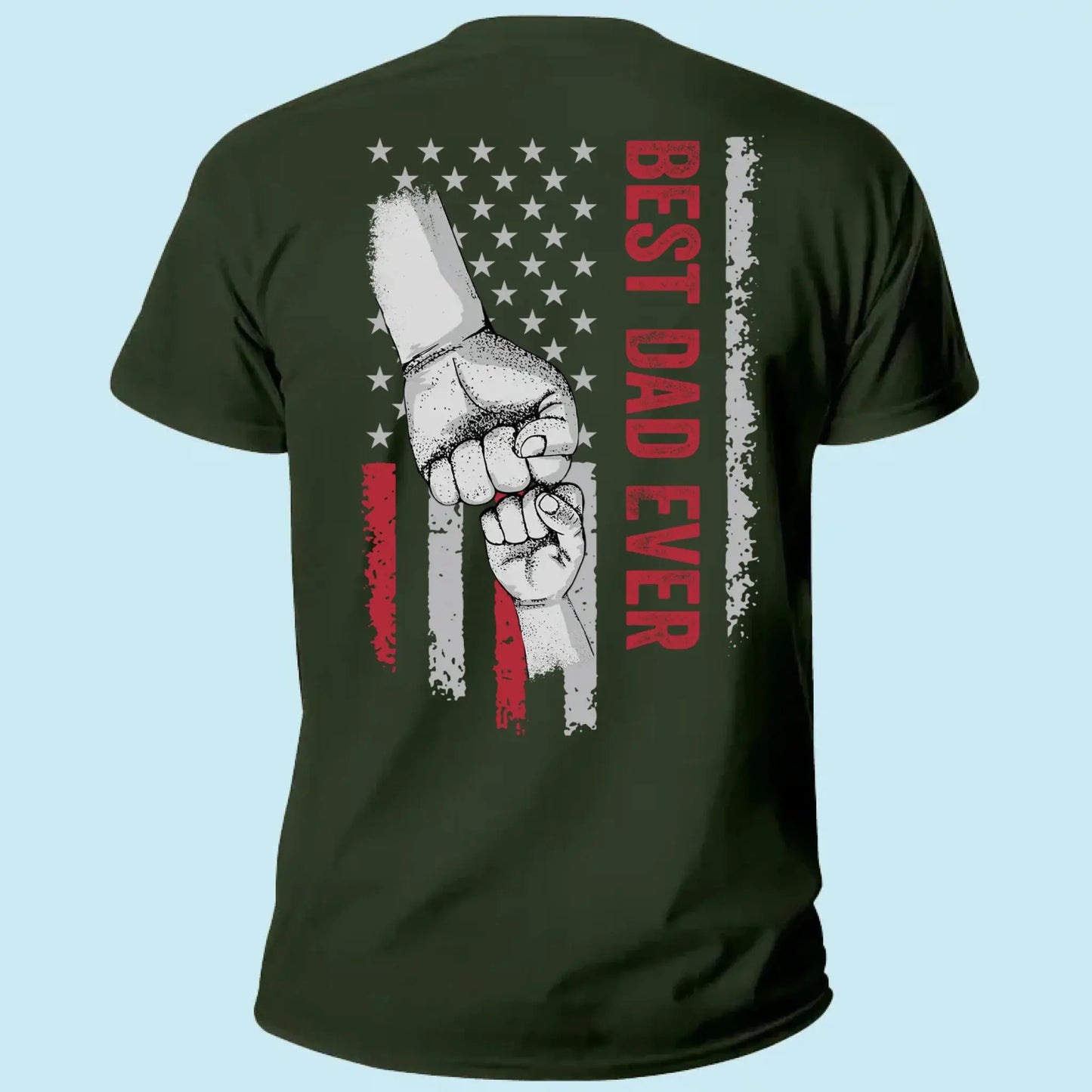 Best Grandpa Ever Shirt – Personalized T-Shirt/Hoodie – Custom Father’s Day Gift for Dad/Grandpa Ezcustomize