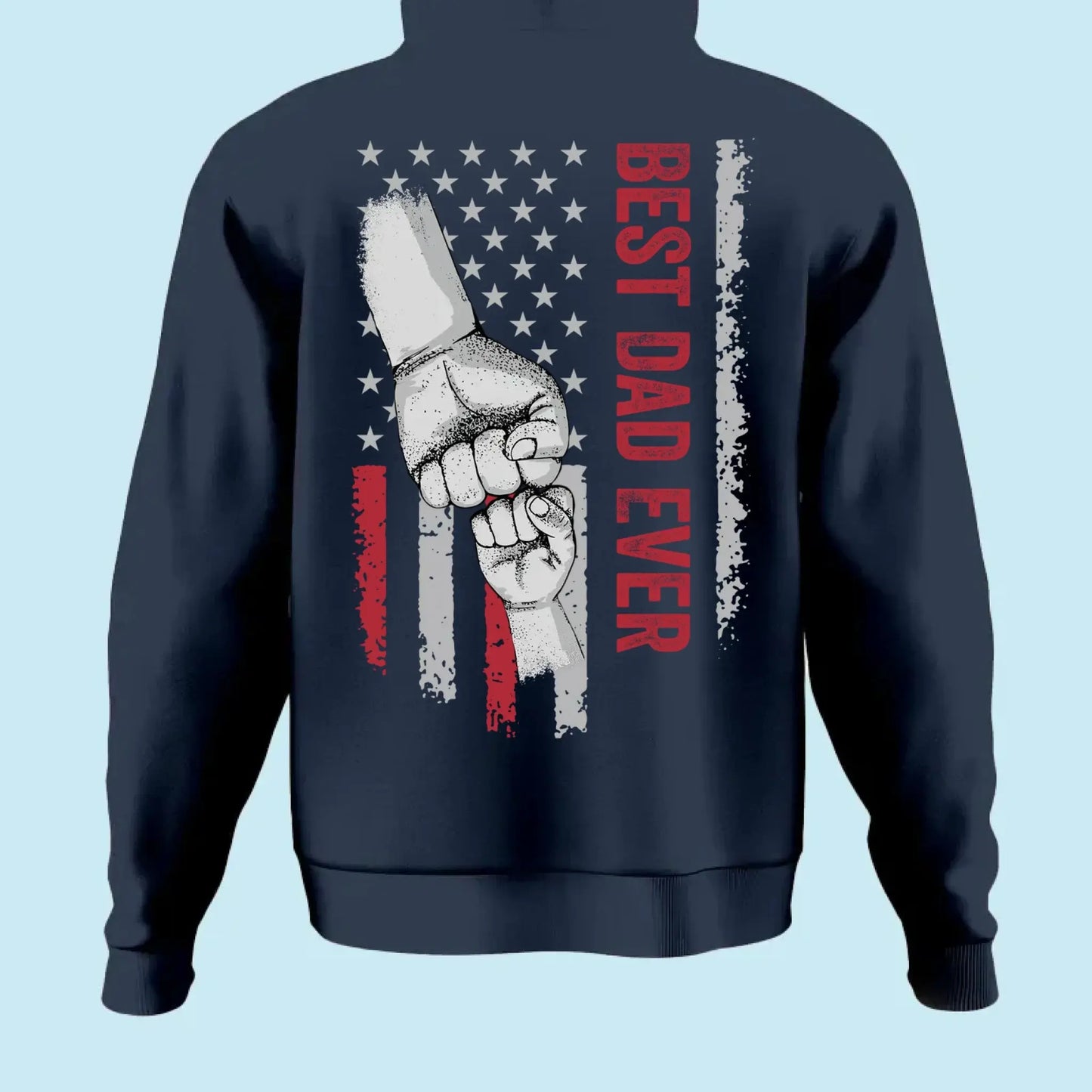 Best Grandpa Ever Shirt – Personalized T-Shirt/Hoodie – Custom Father’s Day Gift for Dad/Grandpa Ezcustomize