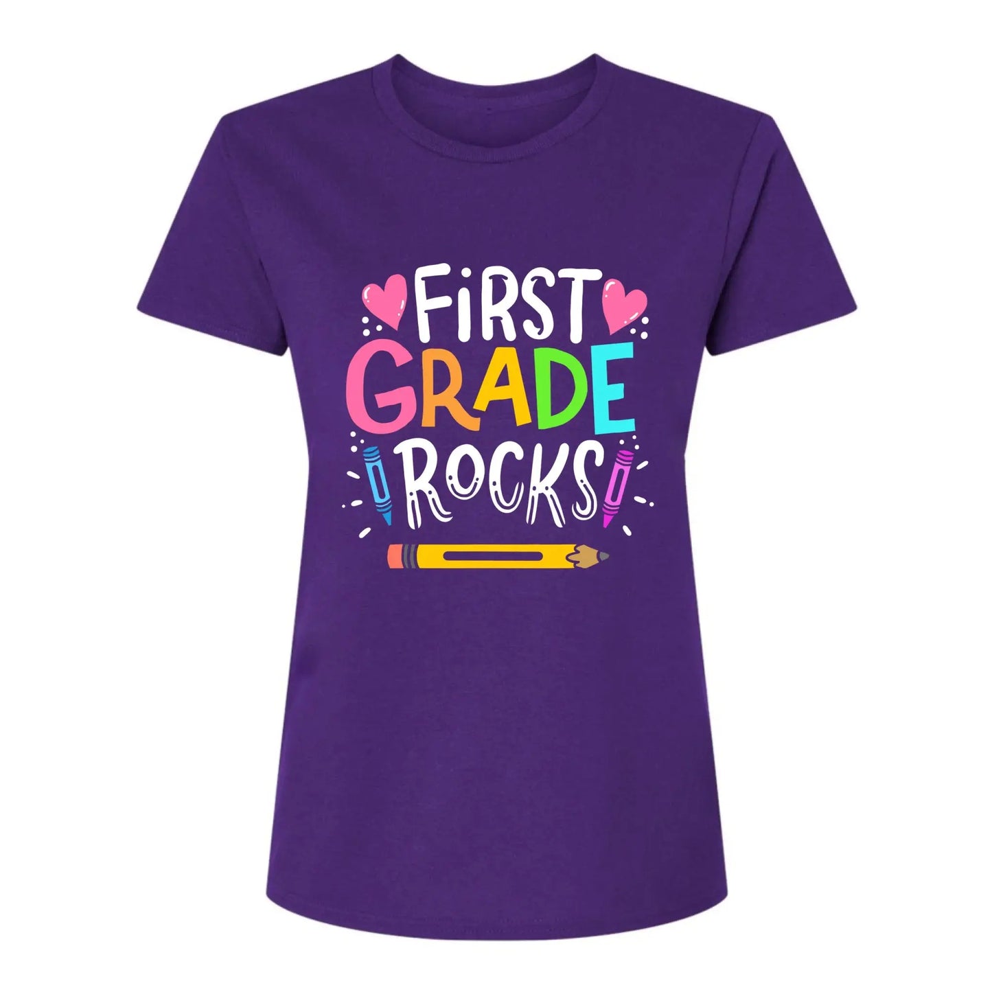 Colorful Back to School Teacher Shirt – Personalized Custom Grade T-Shirt for Kindergarten, Pre-K, 1st–5th Grade, Preschool Ezcustomize