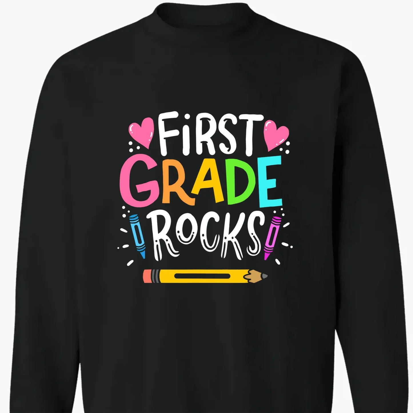 Colorful Back to School Teacher Shirt – Personalized Custom Grade T-Shirt for Kindergarten, Pre-K, 1st–5th Grade, Preschool Ezcustomize