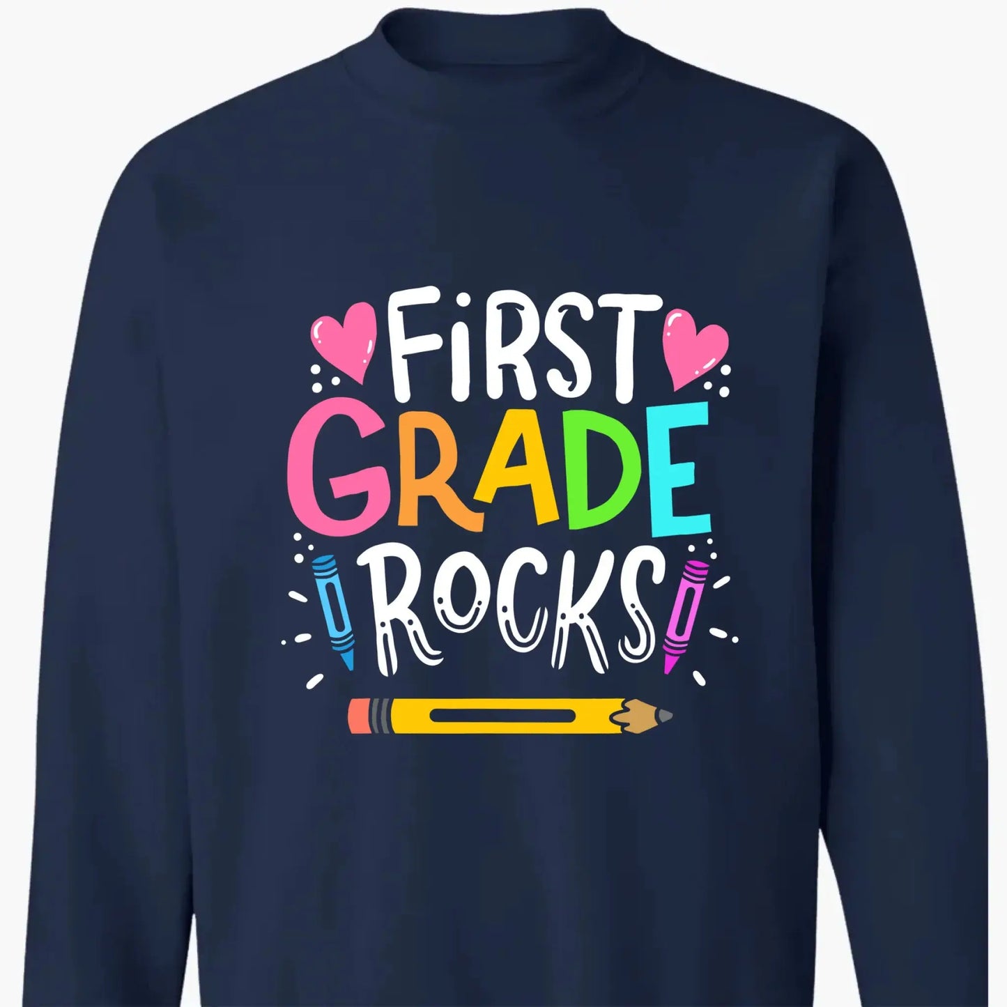 Colorful Back to School Teacher Shirt – Personalized Custom Grade T-Shirt for Kindergarten, Pre-K, 1st–5th Grade, Preschool Ezcustomize