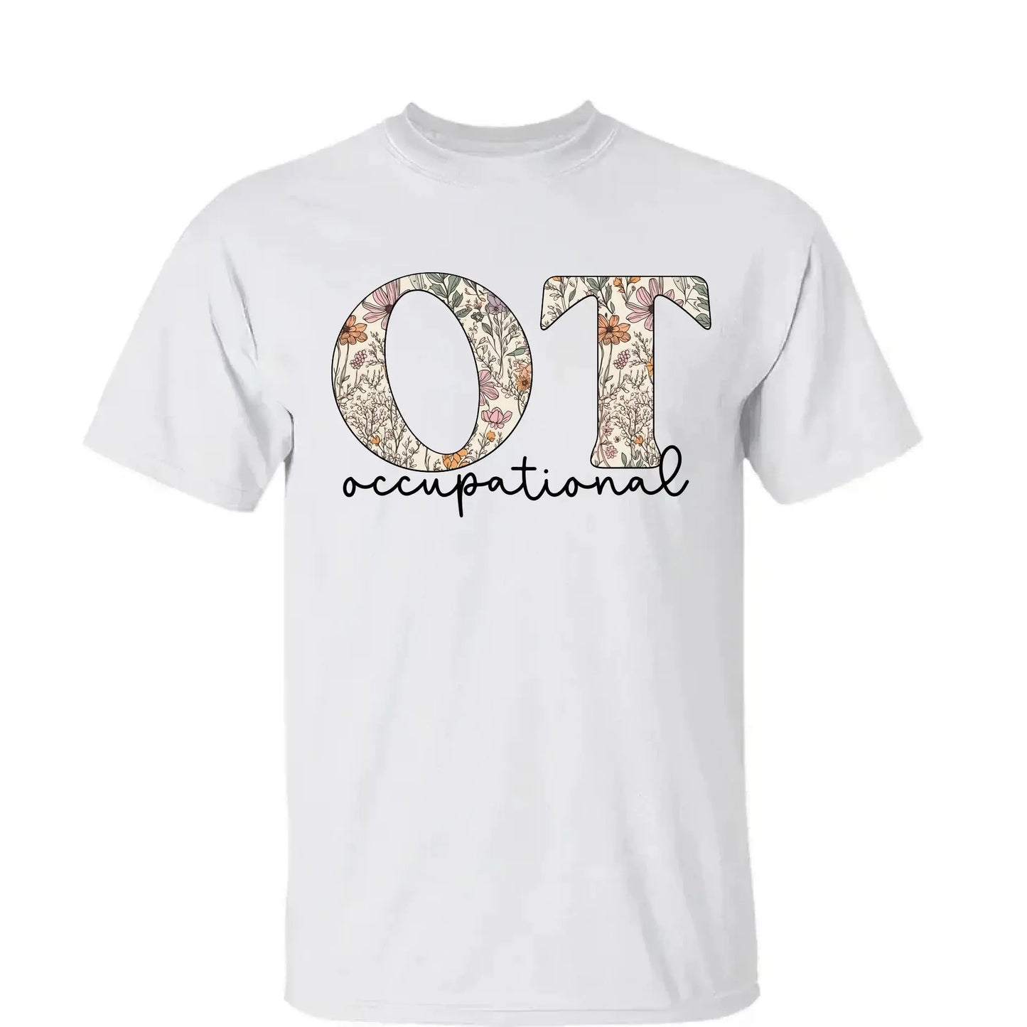 Custom Floral Teacher Shirt with Name – Personalized Back to School Shirt for Grade Level, Subject, or Teacher Name Ezcustomize