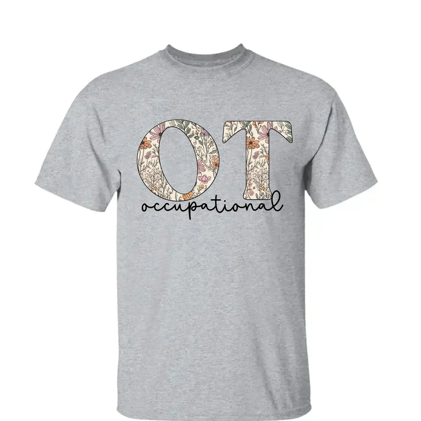 Custom Floral Teacher Shirt with Name – Personalized Back to School Shirt for Grade Level, Subject, or Teacher Name Ezcustomize