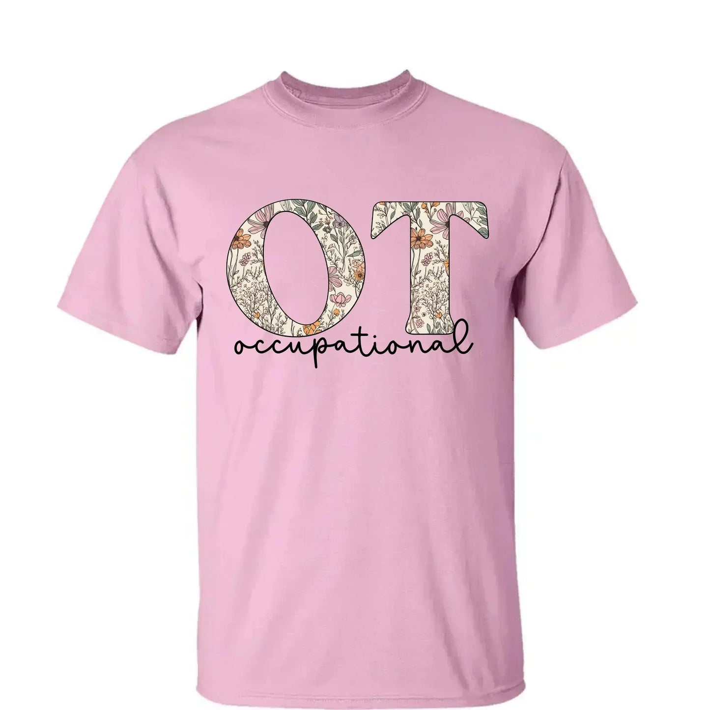 Custom Floral Teacher Shirt with Name – Personalized Back to School Shirt for Grade Level, Subject, or Teacher Name Ezcustomize