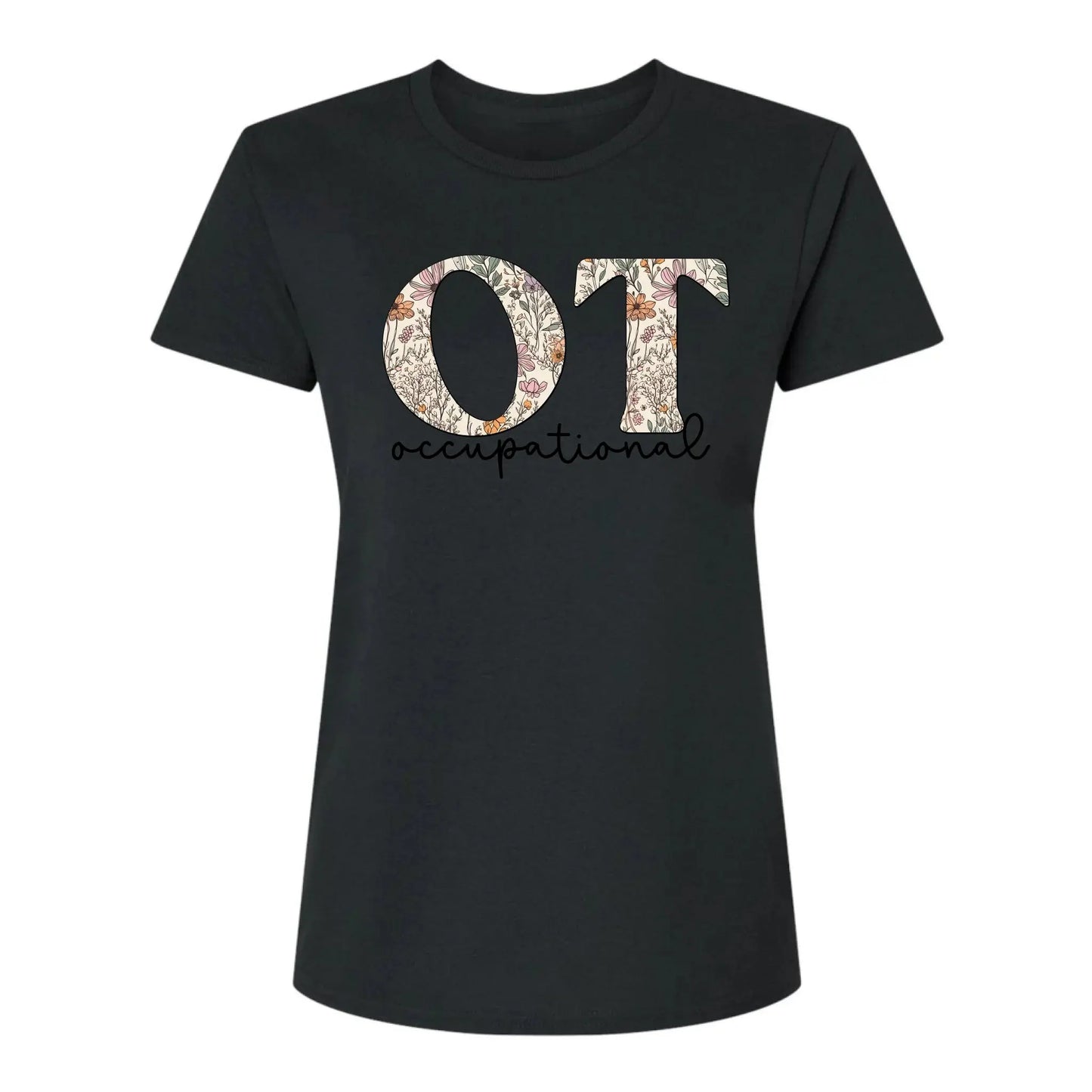 Custom Floral Teacher Shirt with Name – Personalized Back to School Shirt for Grade Level, Subject, or Teacher Name Ezcustomize