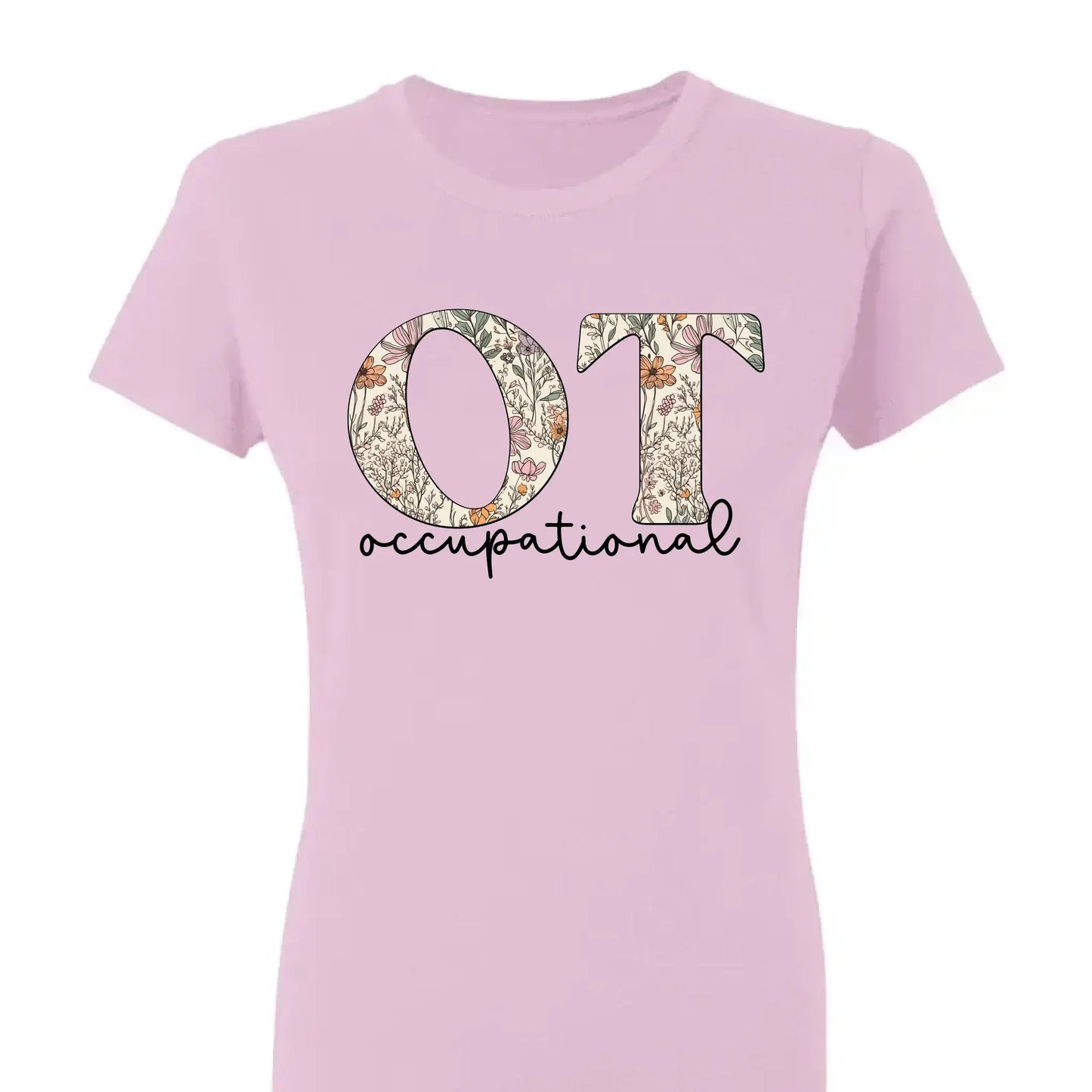 Custom Floral Teacher Shirt with Name – Personalized Back to School Shirt for Grade Level, Subject, or Teacher Name Ezcustomize