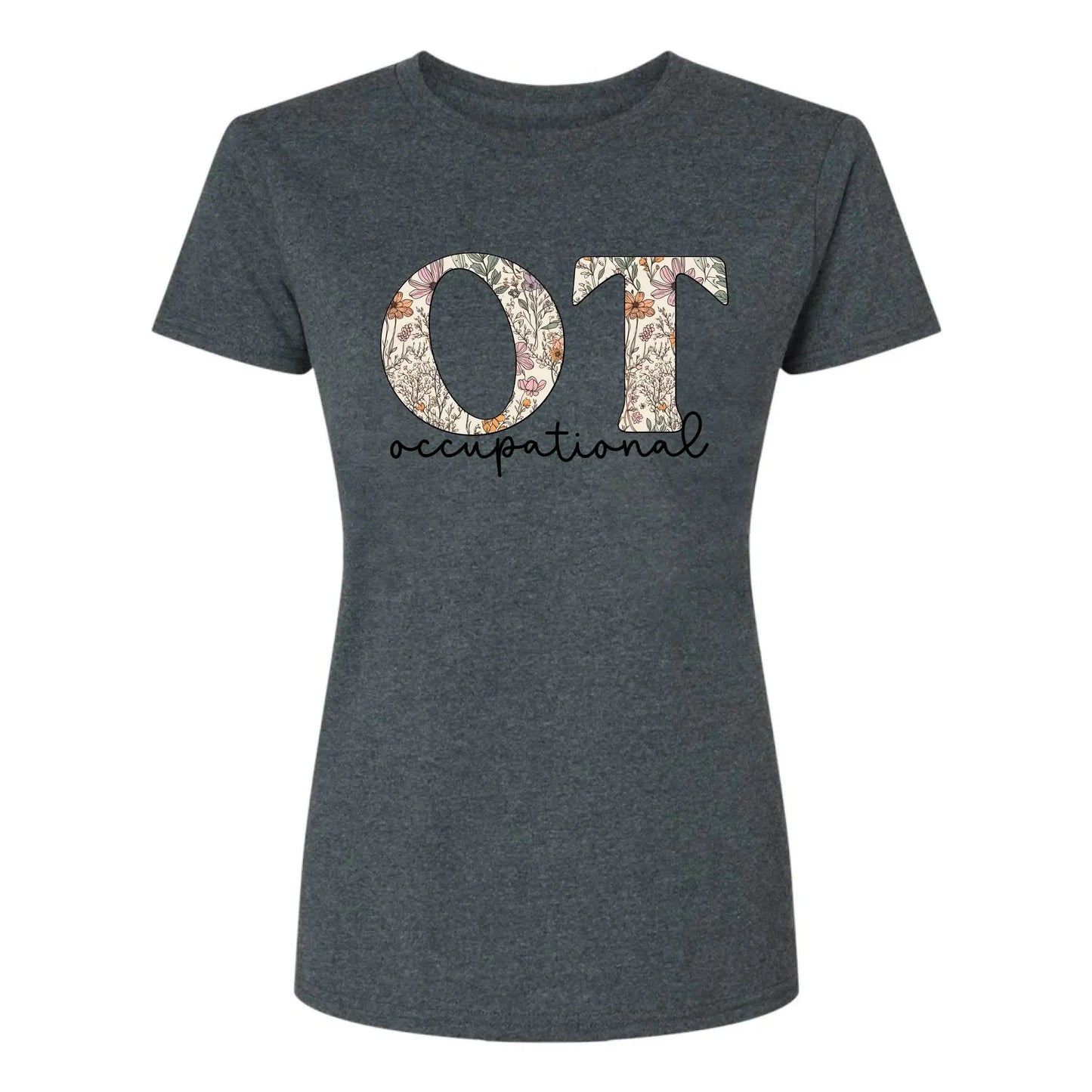 Custom Floral Teacher Shirt with Name – Personalized Back to School Shirt for Grade Level, Subject, or Teacher Name Ezcustomize