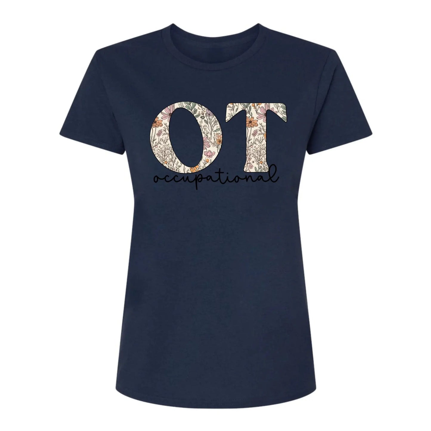 Custom Floral Teacher Shirt with Name – Personalized Back to School Shirt for Grade Level, Subject, or Teacher Name Ezcustomize