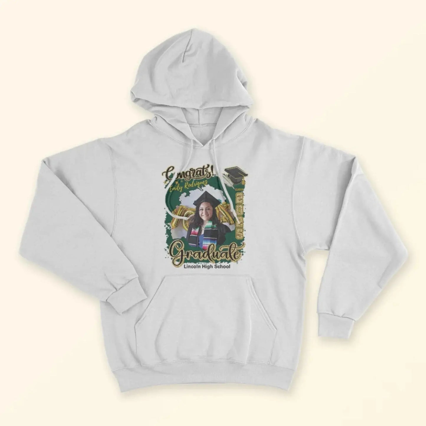 Custom Grad T-Shirt – Upload Your Photo – Perfect Gift for Graduates Ezcustomize