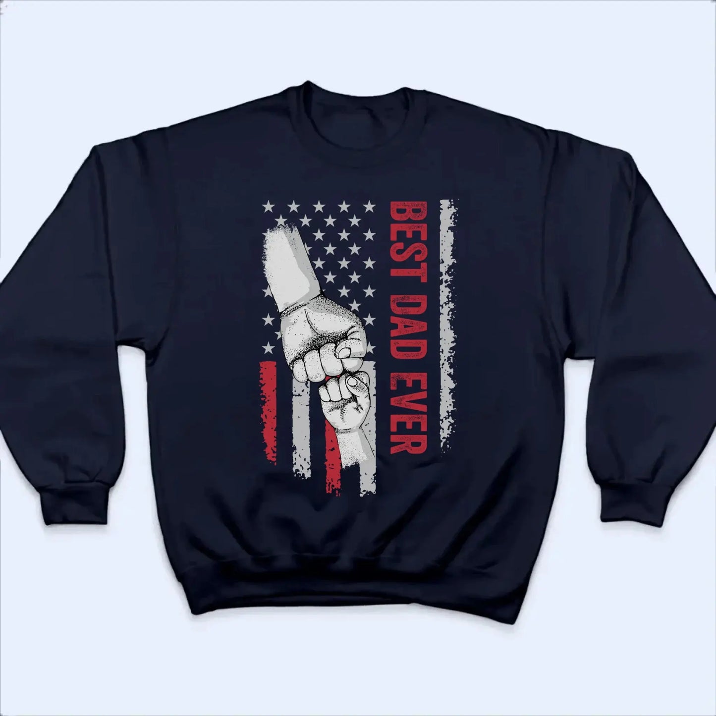 Custom Grandfather Tee - "Best Grandpa Ever" Personalized Shirt for Any Occasion Ezcustomize
