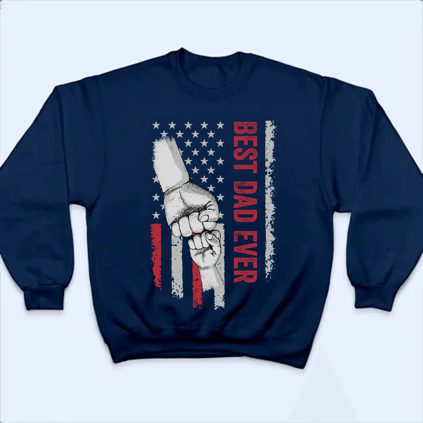 Custom Grandfather Tee - "Best Grandpa Ever" Personalized Shirt for Any Occasion Ezcustomize