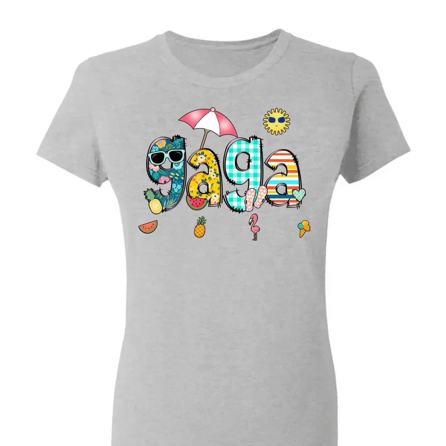 Custom Grandma & Grandkids Beach Shirt – Personalized T-Shirt for Nana, Mama, Mimi with Kids’ Names – Fun Summer or Birthday Gift Ezcustomize