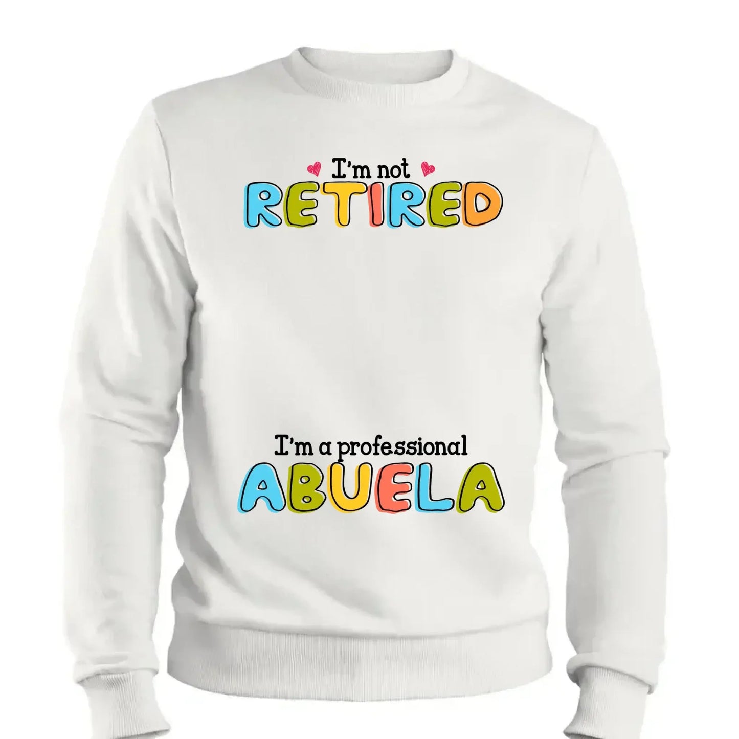 Custom Grandmother T-Shirt - I'm Not Retired, I'm a Professional Grandma Stick Figure Design Ezcustomize