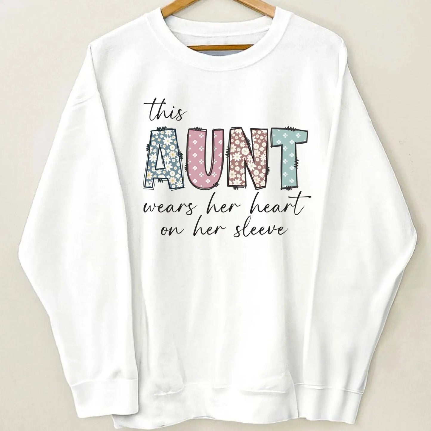 Custom Mama Heart Sleeve Sweatshirt – Personalized Kids' Names Gift for Mom, Nana, or Grandma Ezcustomize
