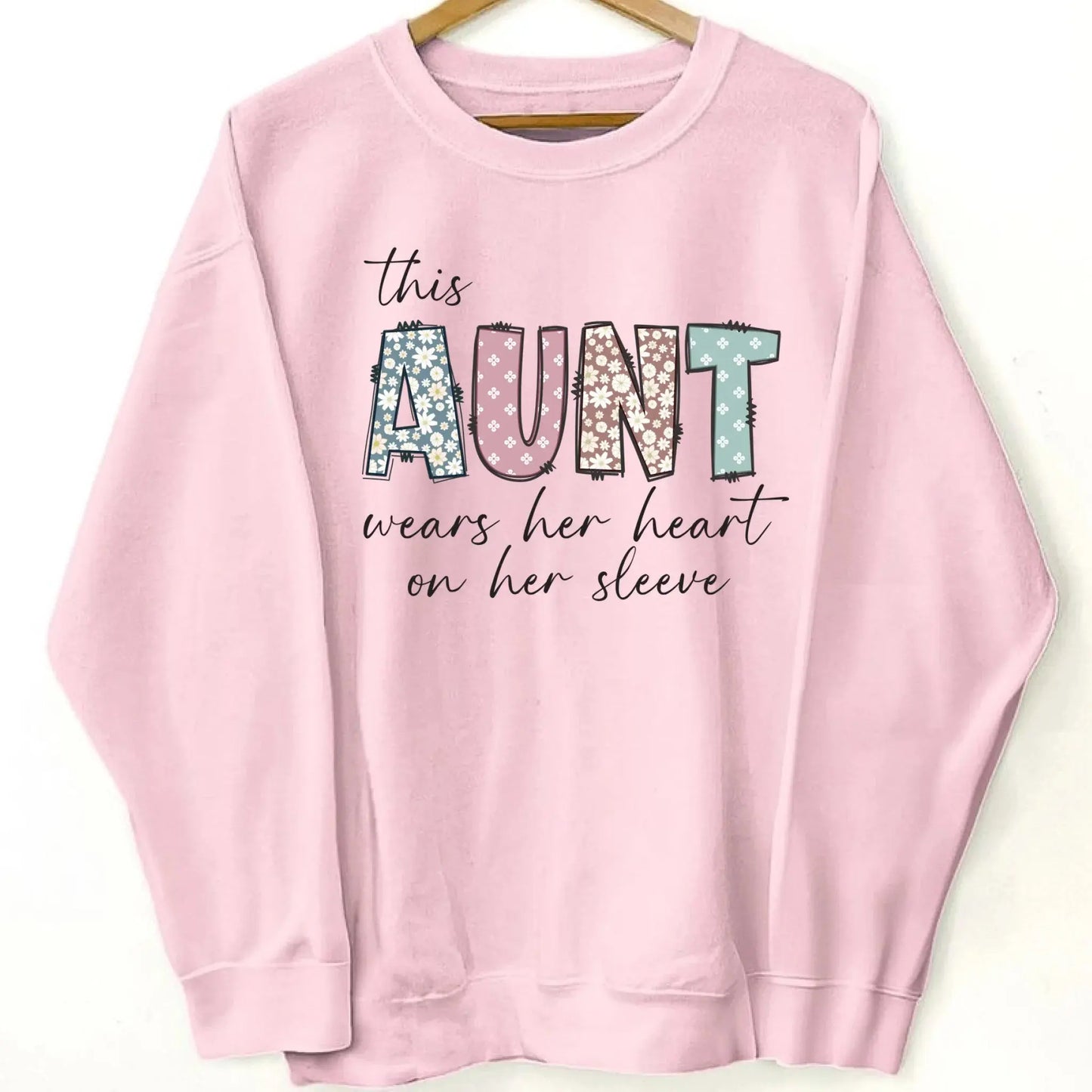 Custom Mama Heart Sleeve Sweatshirt – Personalized Kids' Names Gift for Mom, Nana, or Grandma Ezcustomize