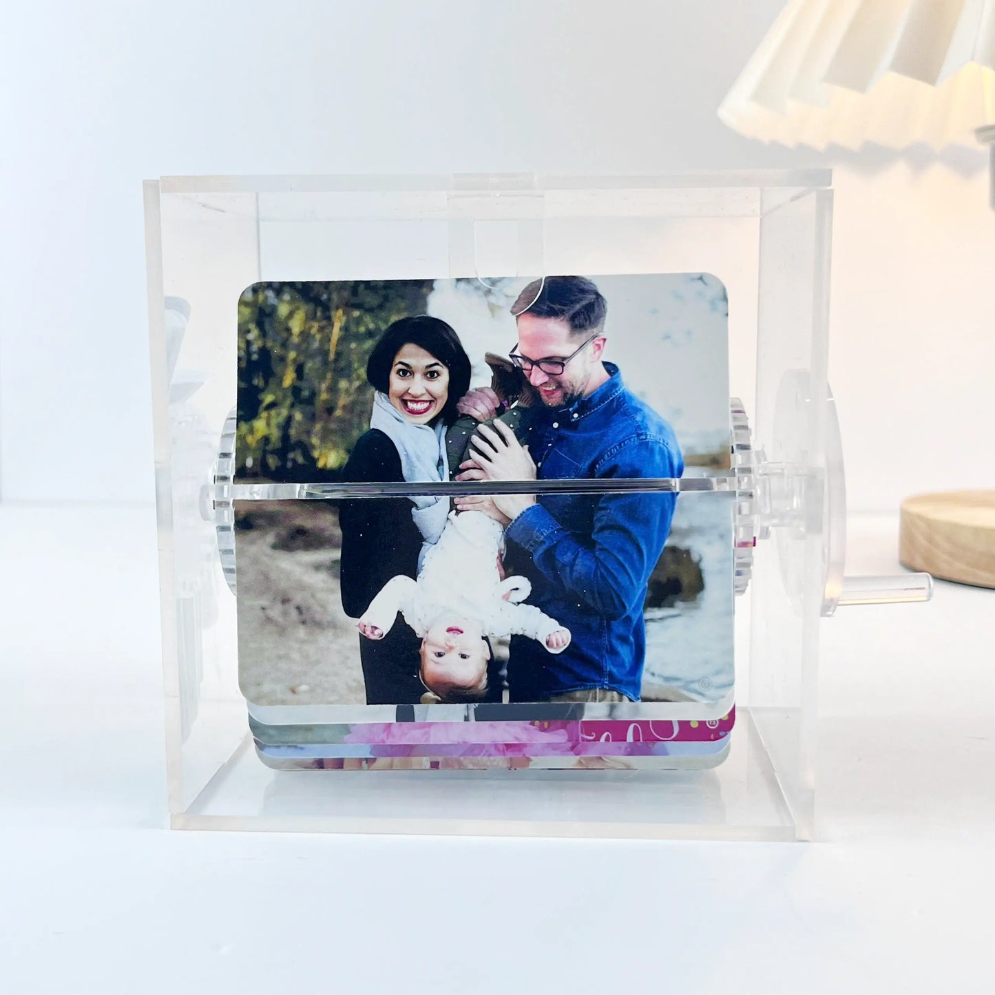 Custom Mechanical Animation Machine with Hand Motion, Photo Album, Desktop Decoration, Creative Gift. Ezcustomize