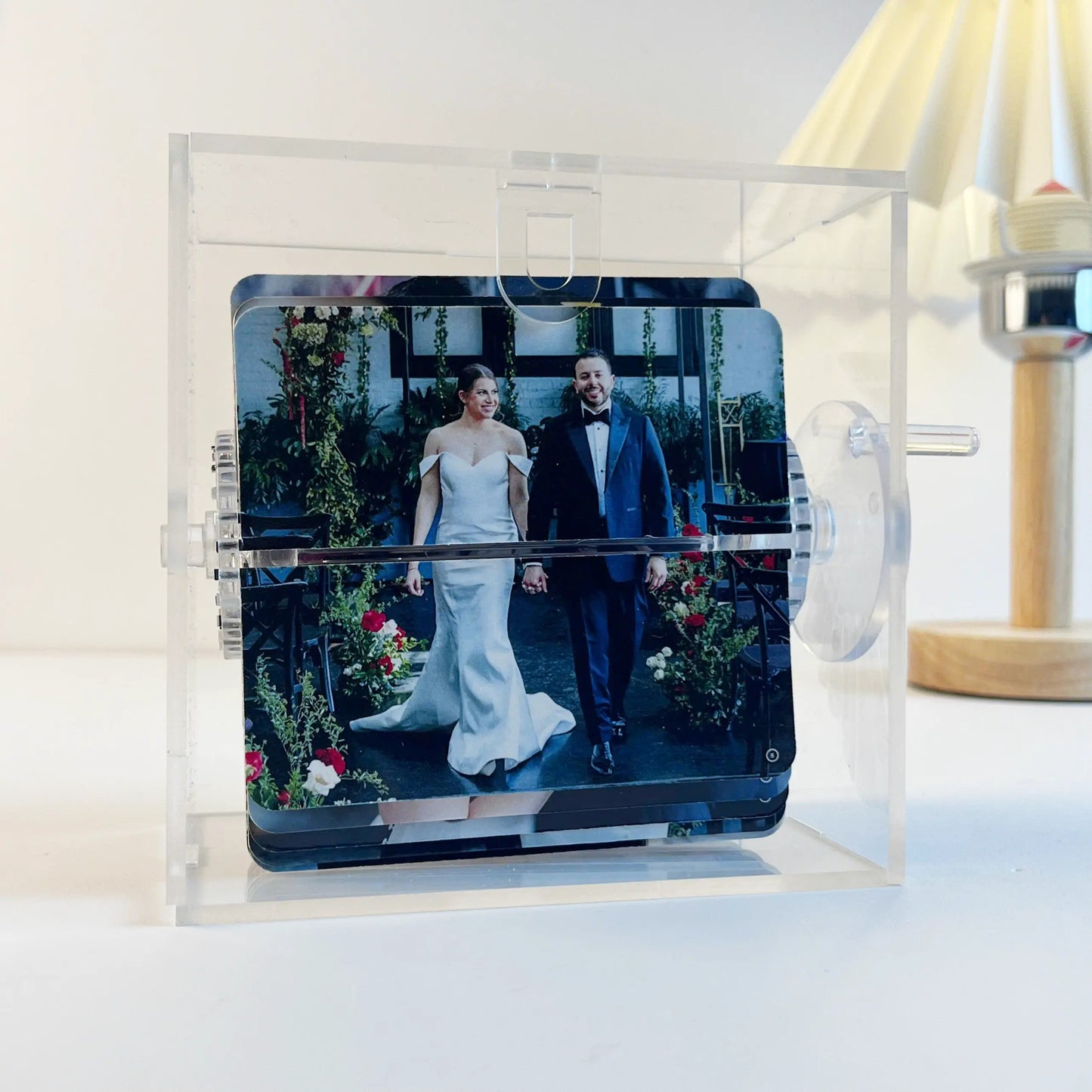 Custom Mechanical Animation Machine with Hand Motion, Photo Album, Desktop Decoration, Creative Gift. Ezcustomize