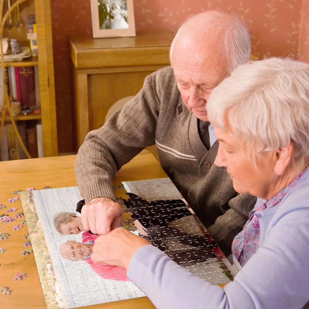 Custom Puzzle From Photo - Personalized Jigsaw Puzzles With Picture Ezcustomize