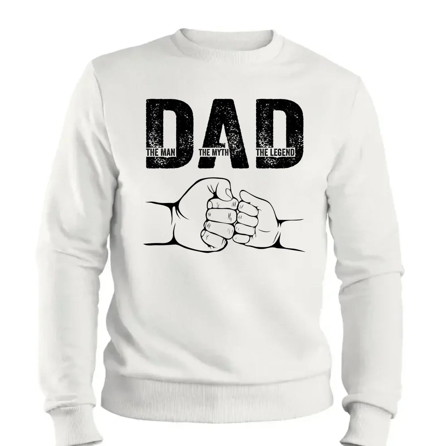 Dad: The Man, The Myth, The Legend – Personalized T-Shirt – Custom Father’s Day Gift for Dad, Papa, or Husband Ezcustomize