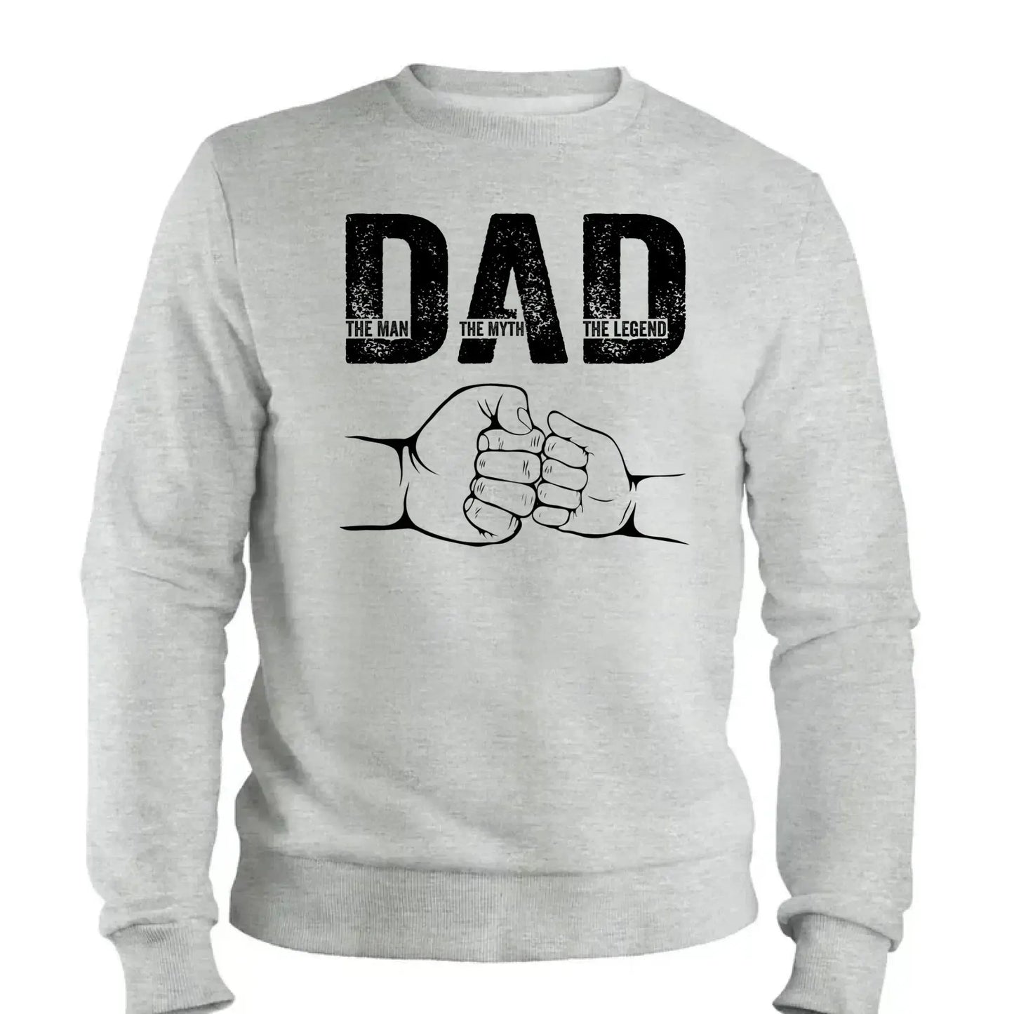 Dad: The Man, The Myth, The Legend – Personalized T-Shirt – Custom Father’s Day Gift for Dad, Papa, or Husband Ezcustomize