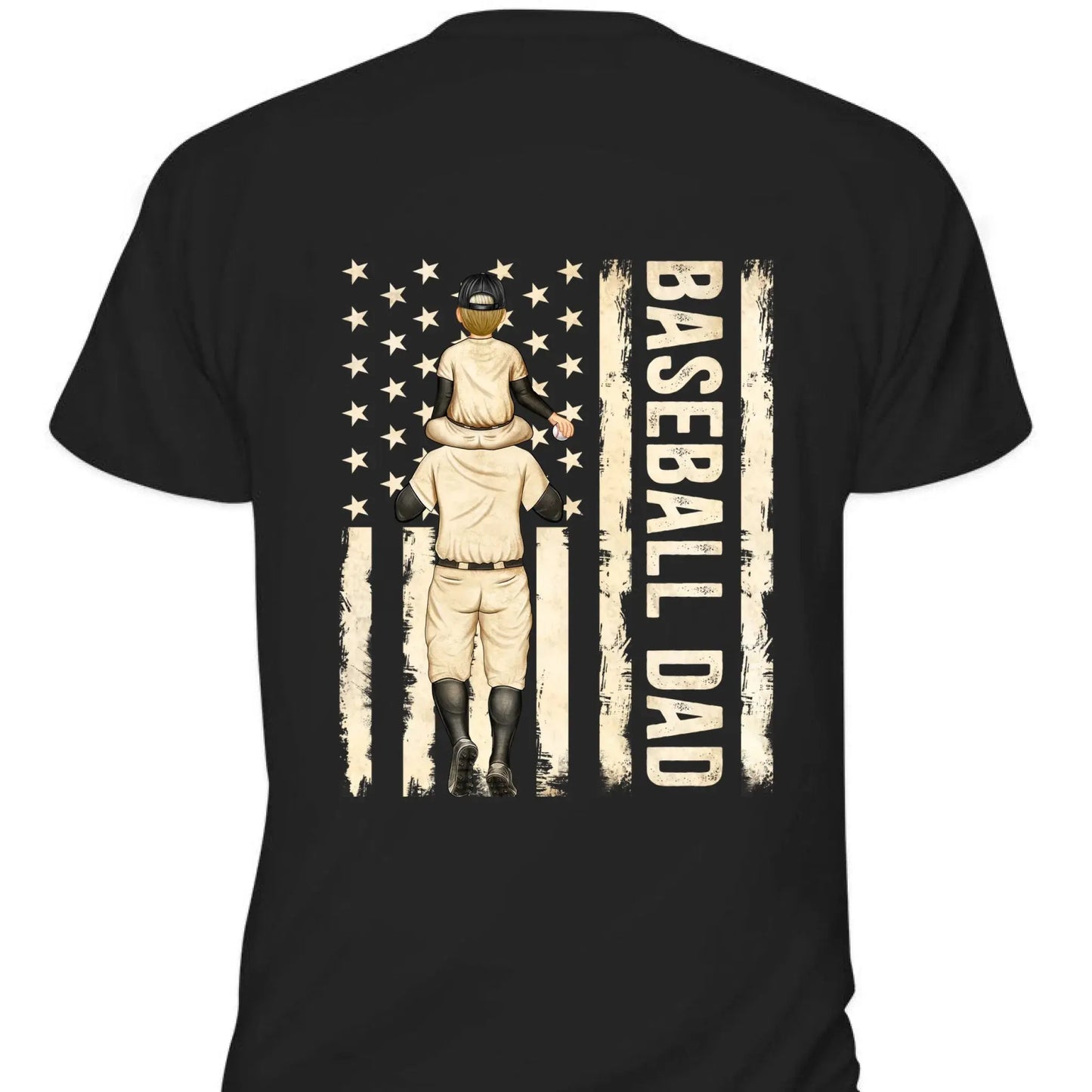 Dear Dad, We’re Awesome Thank You Shirt – Personalized Custom T-Shirt – Birthday or Father’s Day Gift for Baseball & Softball Fans Ezcustomize