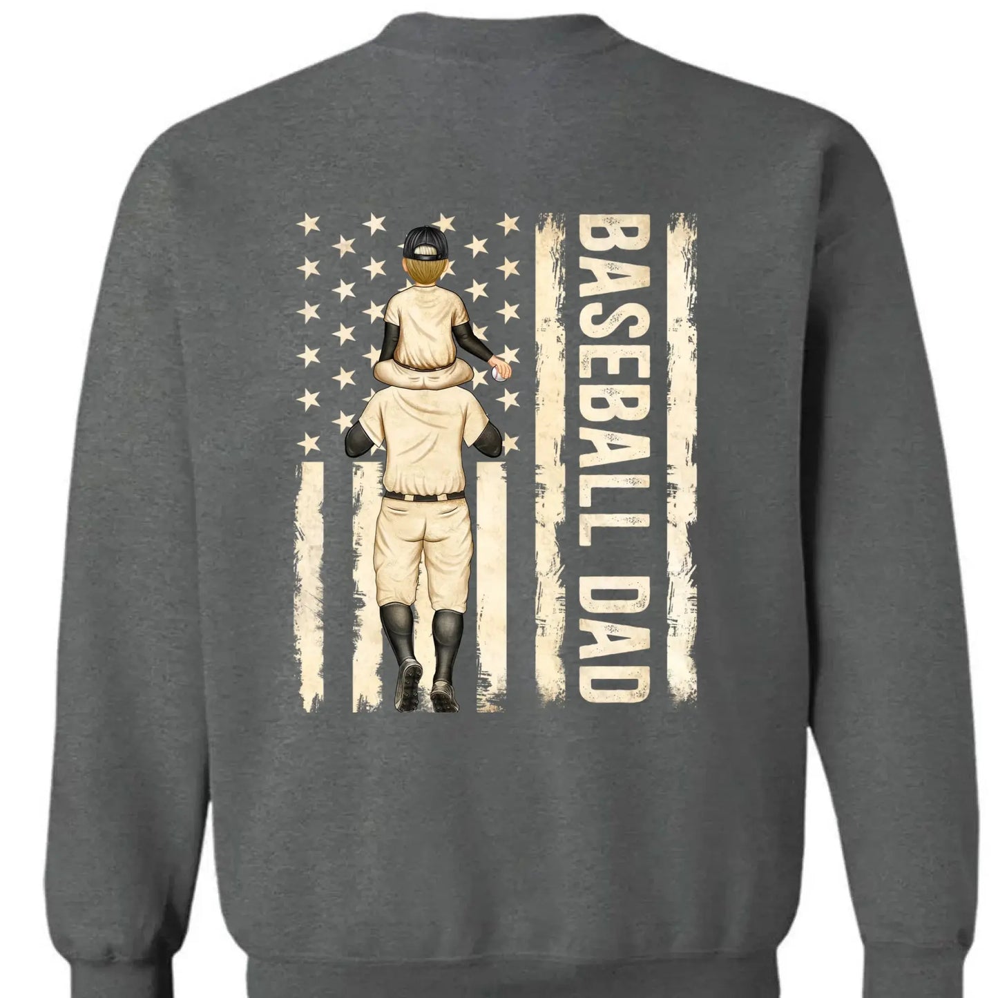 Dear Dad, We’re Awesome Thank You Shirt – Personalized Custom T-Shirt – Birthday or Father’s Day Gift for Baseball & Softball Fans Ezcustomize