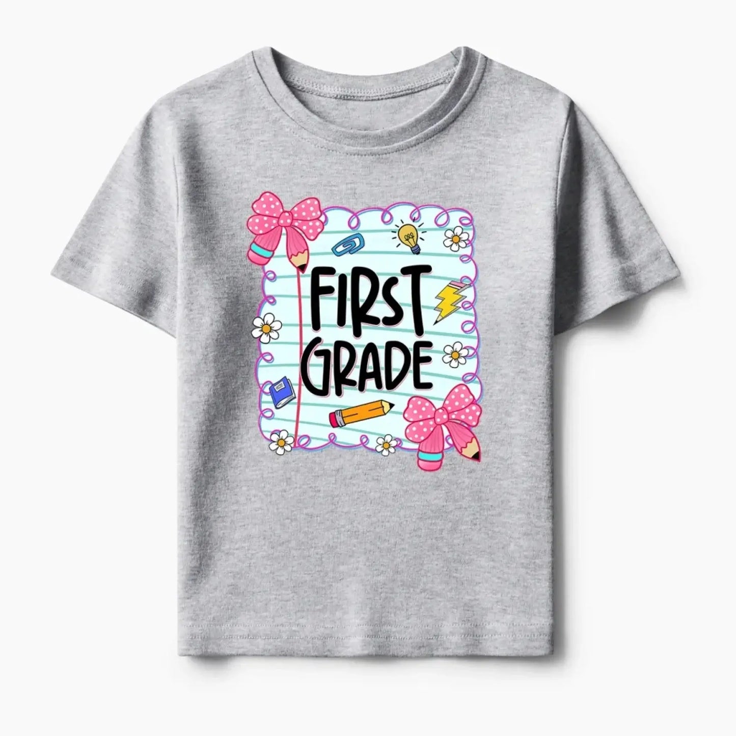 First Day of School Design – Personalized Shirt for Kids – Custom Back-to-School Gift for Students, Preschoolers & Little Learners Ezcustomize