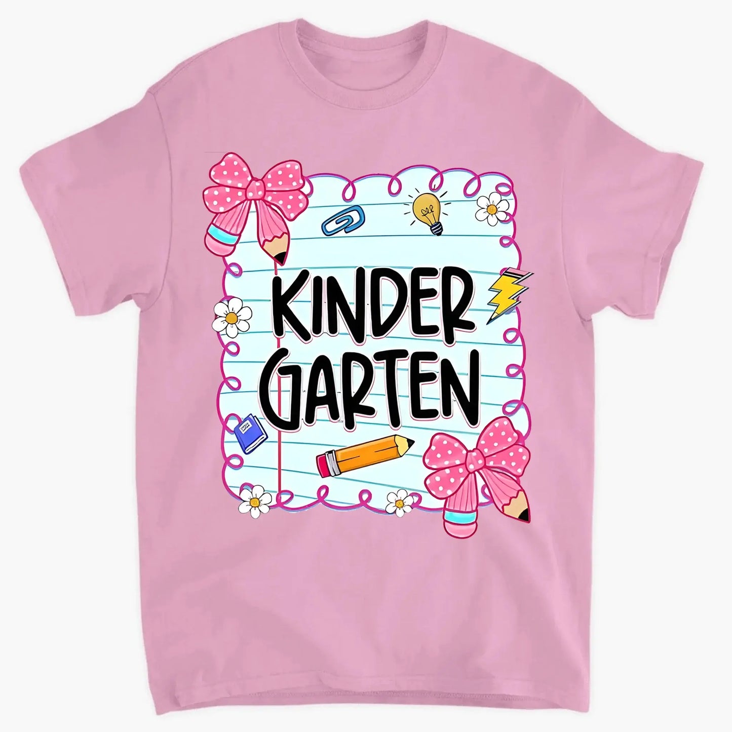 First Day of School Design – Personalized Shirt for Kids – Custom Back-to-School Gift for Students, Preschoolers & Little Learners Ezcustomize