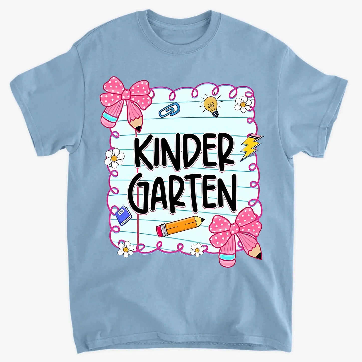 First Day of School Design – Personalized Shirt for Kids – Custom Back-to-School Gift for Students, Preschoolers & Little Learners Ezcustomize