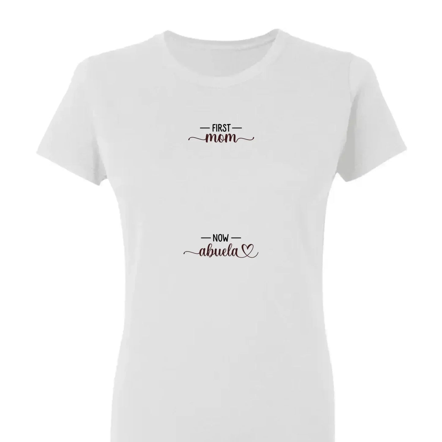 First Mom Now Grandma – Personalized Custom Shirt, Thoughtful Gift for Moms Turned Grandmas Ezcustomize