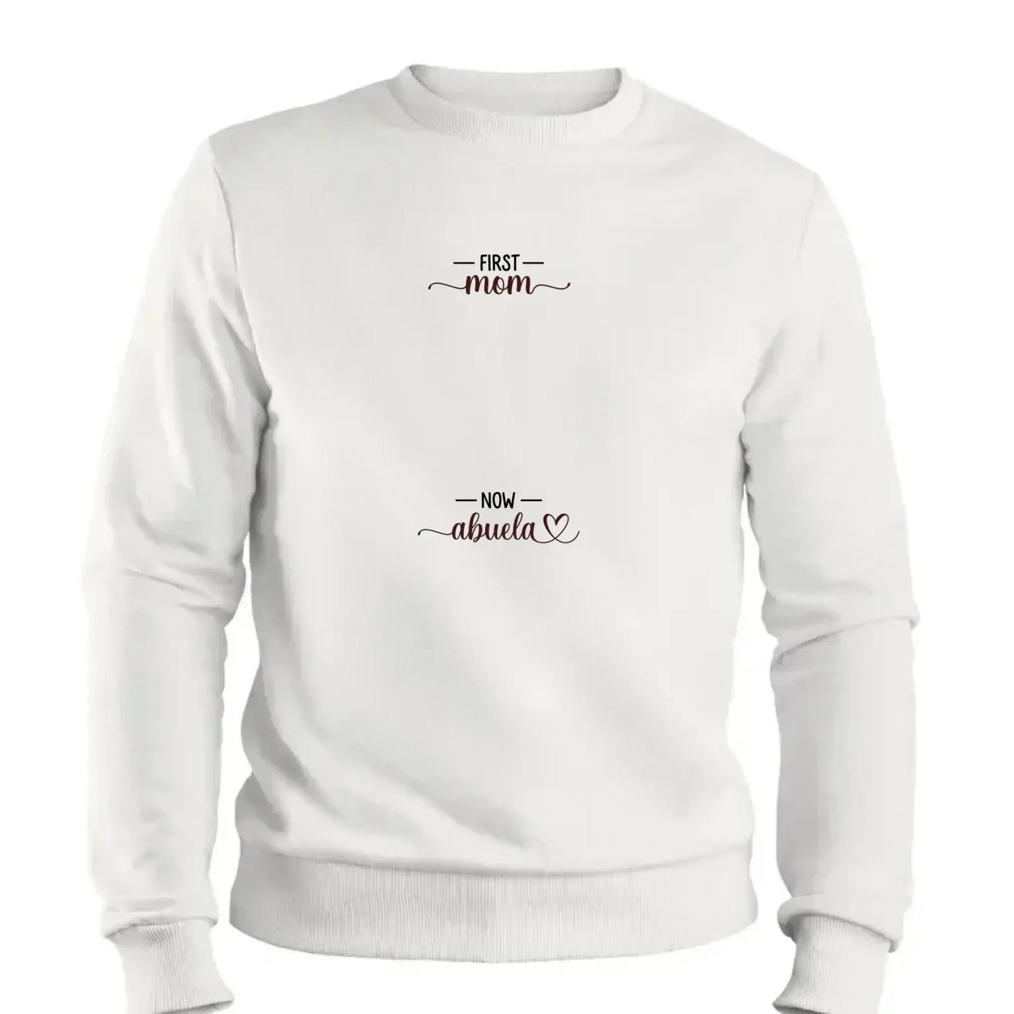 First Mom Now Grandma – Personalized Custom Shirt, Thoughtful Gift for Moms Turned Grandmas Ezcustomize