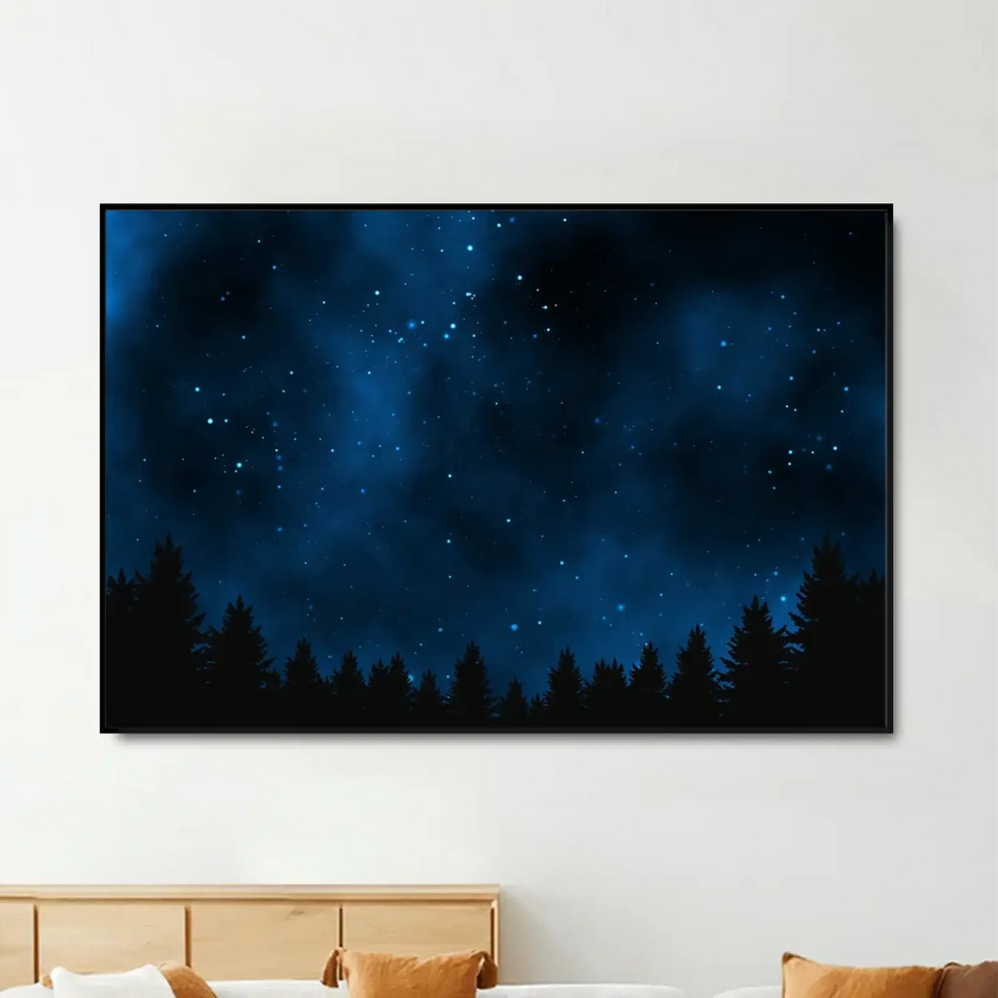 Galaxy Night Moon Phase Art – Personalized “The Days You Became Our Mom” Poster – Birthday or Just Because Gift for Mom Ezcustomize