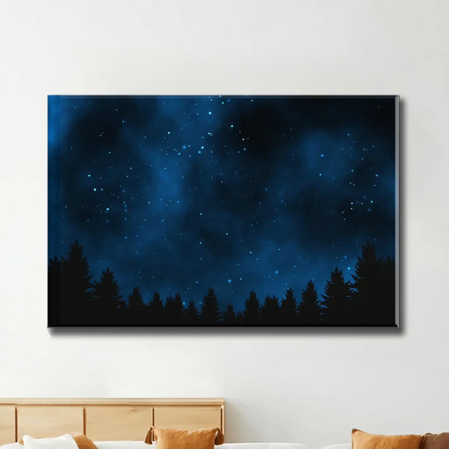 Galaxy Night Moon Phase Art – Personalized “The Days You Became Our Mom” Poster – Birthday or Just Because Gift for Mom Ezcustomize